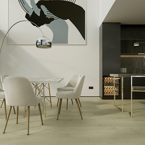 Кварцевый паркет Quartz Parquet Классик Дуб Шампань 414 5/0,6 мм - 1