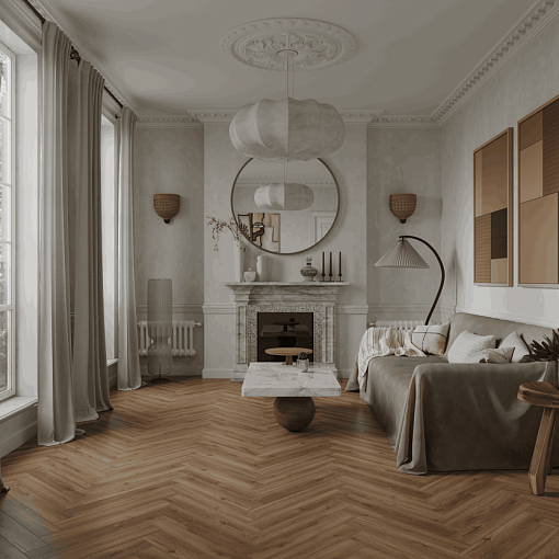 Ламинат Norland Elegant Herringbone Дуб Велла LF303-37 - 4