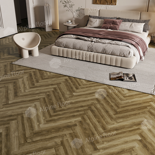 Ламинат Alpine Floor Herringbone Дуб Марсель LF102-9 - 4