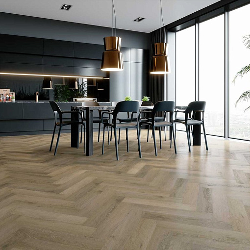 Кварцевый ламинат Fargo Parquet Дуб Парижский Дождь 33-61W935 градиент - 1