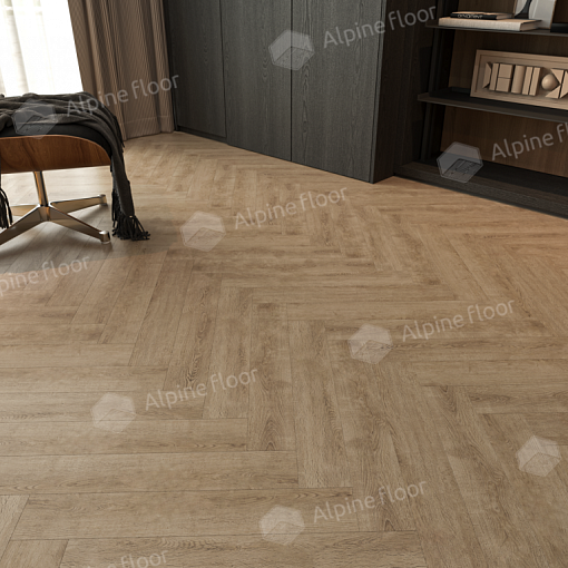 Ламинат Alpine Floor Herringbone 12 Pro Дуб Прованс LF106-07 - 4
