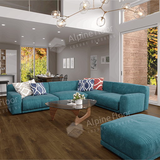 Кварцвиниловая плитка Alpine Floor Натуральный первозданный дуб изысканный ECO 23-4