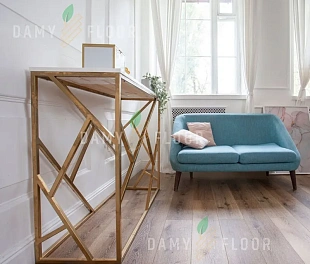 Кварцевый SPC ламинат Damy Floor Family Дуб Провинциальный T7020-4