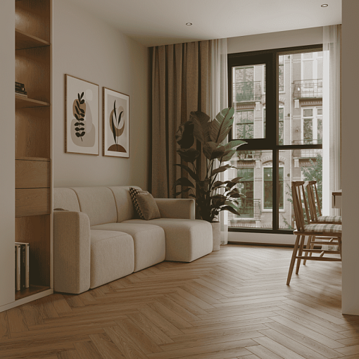 Ламинат Norland Elegant Herringbone Дуб Наксос LF303-36 - 1