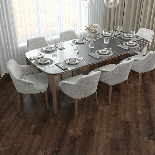 SPC Alpine Floor Real Wood Дуб Мокка ECO 2-2 MC - 1
