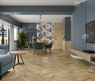 Кварцвиниловая плитка Alpine Floor Дуб Кастор ECO 16-34 ECO-16-34