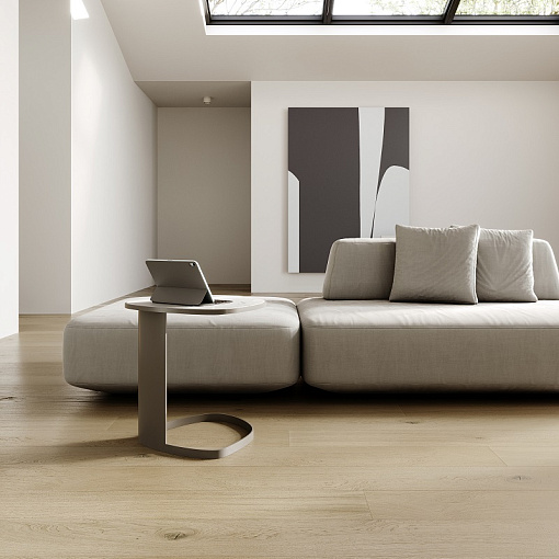 Кварцевый паркет Quartz Parquet Престиж 1258-07 Дуб Бисквитный - 1