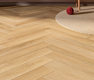 Каменно-полимерный полы SPC My Step Aqua Herringbone Cork EWH-7136