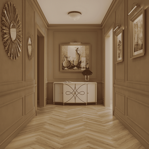 Ламинат Norland Elegant Herringbone Дуб Тинос LF303-38 - 1
