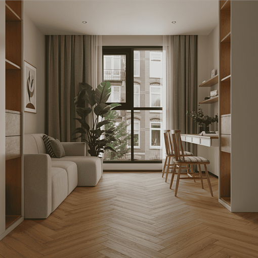 Ламинат Norland Elegant Herringbone Дуб Наксос LF303-36