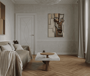 Ламинат Norland Elegant Strong Herringbone Дуб Велла LF304-37