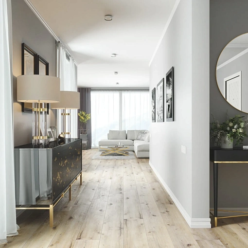 Кварцевый SPC ламинат Fargo Bevel 50-1603 Дуб Кантри