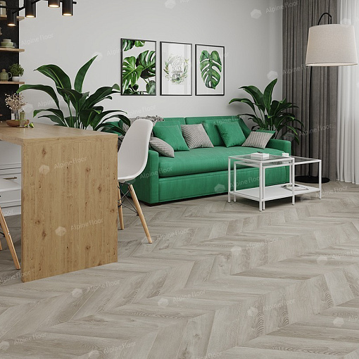 SPC Alpine Floor Chevron Alpine ДУБ ФАНТАЗИЯ ECO 18-1 MC - 1