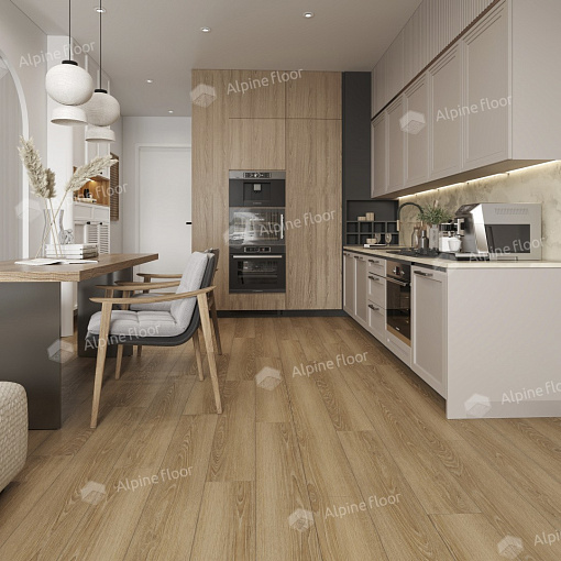Кварцвиниловая плитка Alpine Floor Дуб Сантана ЕСО 3-38 - 2