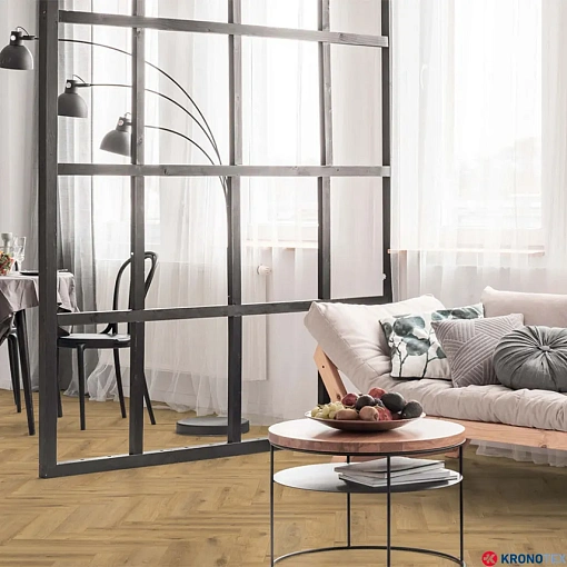 Ламинат Kronotex Herringbone 10 Дуб Кашмир D6018