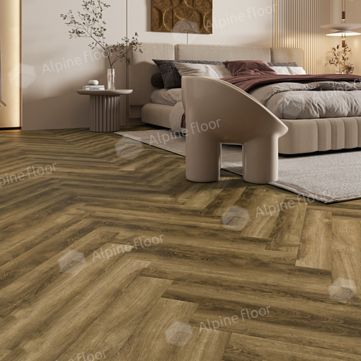 Ламинат Alpine Floor Herringbone Дуб Марсель LF102-9 - 1