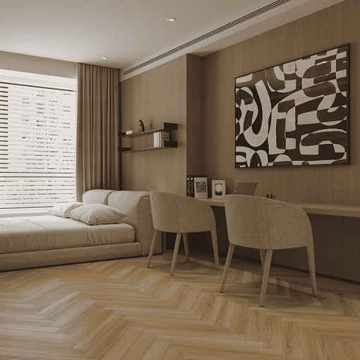Ламинат Norland Elegant Herringbone Дуб Босна LF303-39 - 1