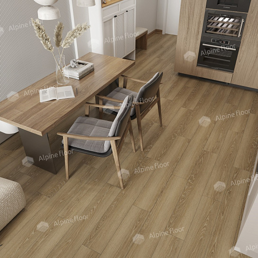 Кварцвиниловая плитка Alpine Floor Дуб Сантана ЕСО 3-38 - 3