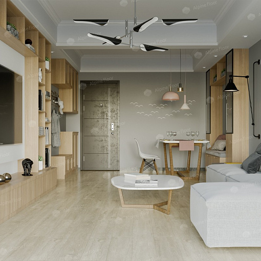 Кварцвиниловая плитка Alpine Floor Сонома ECO 11-302 - 3
