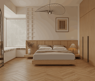 Ламинат Norland Herringbone Elegant 10 Дуб Альба LF306-31