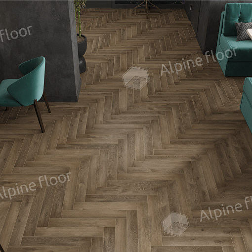 Ламинат Alpine Floor Herringbone Дуб Анжу LF102-11 - 4