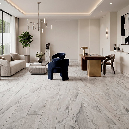 Ламинат MSPC Stone Floor Жемчужный Мрамор DCD1-3 MP - 1