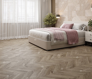 SPC Alpine Floor Chevron Alpine Дуб Натуральный Отбеленный ECO 18-3 MC