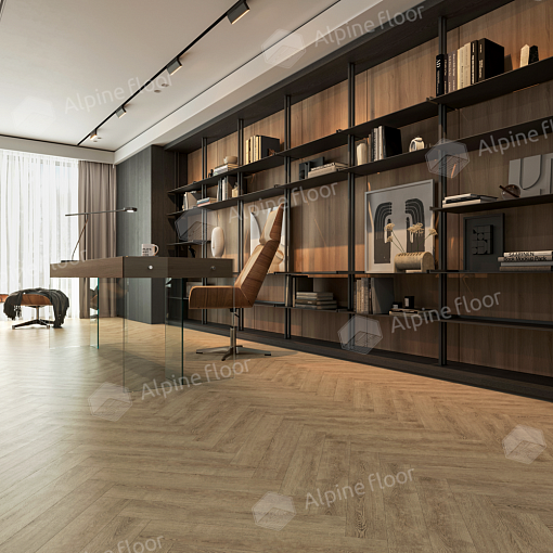 Ламинат Alpine Floor Herringbone Дуб Прованс LF102-7 - 1
