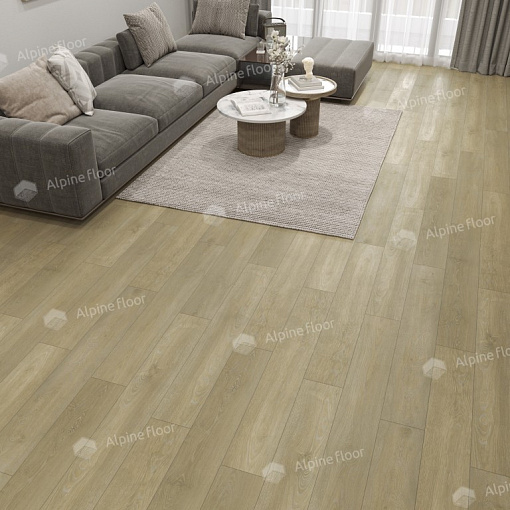 Кварцвиниловая плитка Alpine Floor Дуб Скандинавия ЕСО 5-36