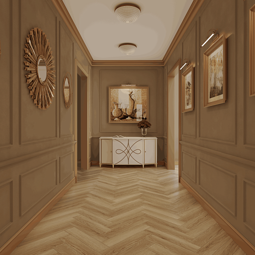 Ламинат Norland Elegant Herringbone Дуб Тинос LF303-38 - 4