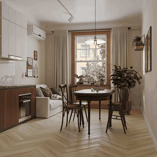 Ламинат Norland Herringbone Elegant 10 Дуб Иония LF306-33 - 1