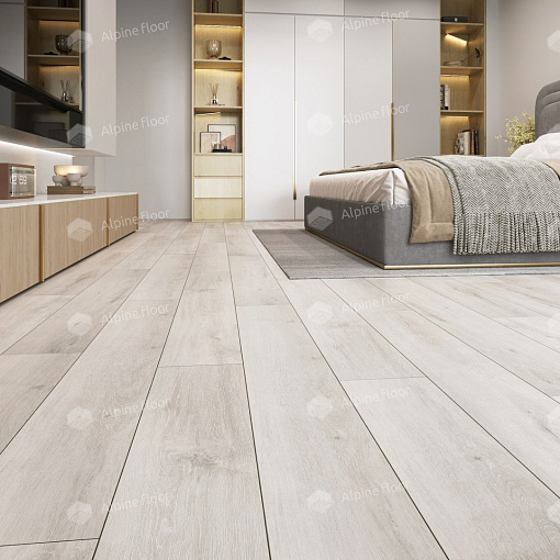 SPC Alpine Floor Classic Light Ясень Серый ECO 134-55 MC - 2